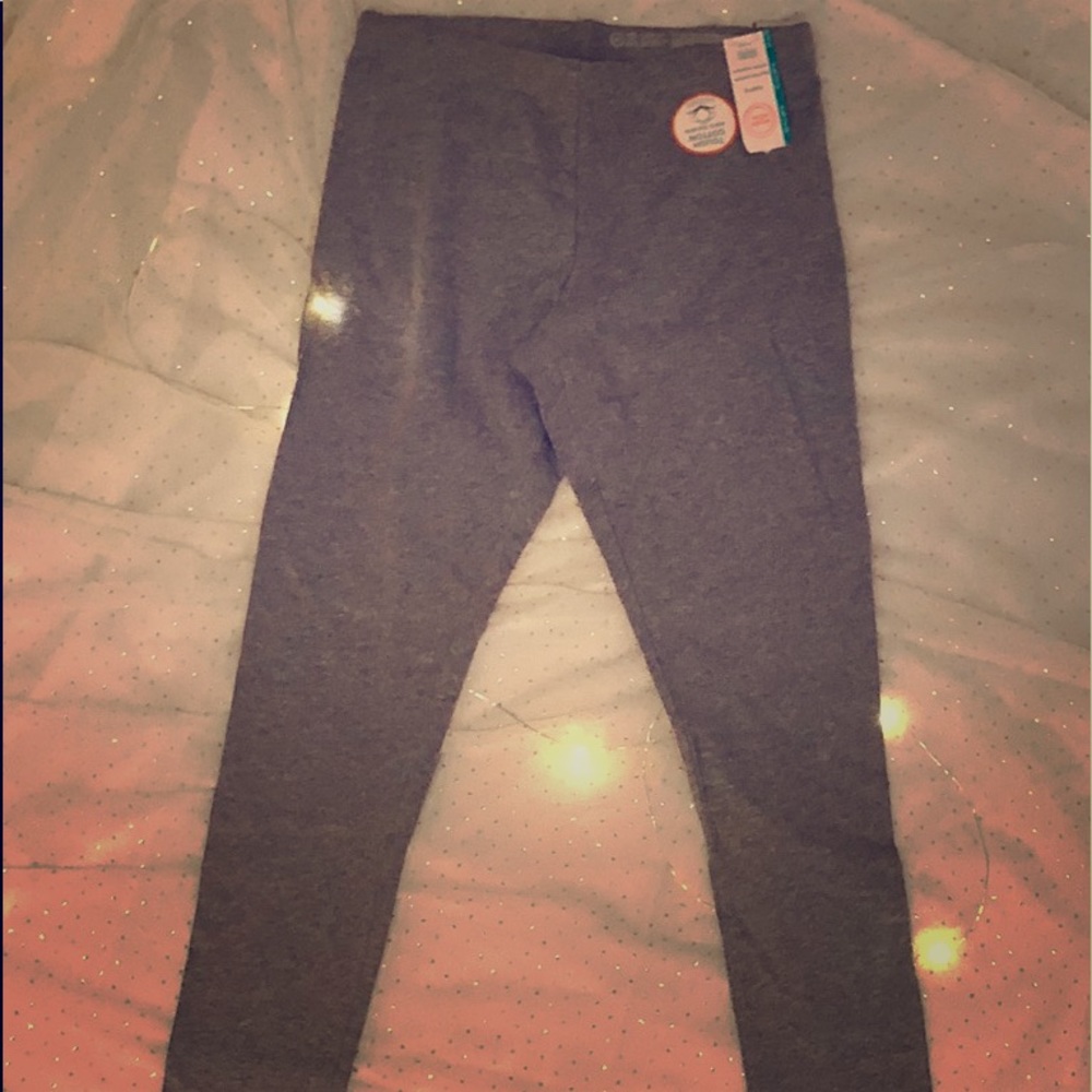 NWOT Girls Gray Leggings